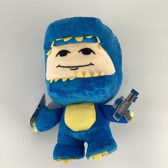 Roblox DevSeries Arsenal Reloaded Blue Rex 9" Plush Stuffed Animal Doll Toy 2022 - Picture 3 of 9